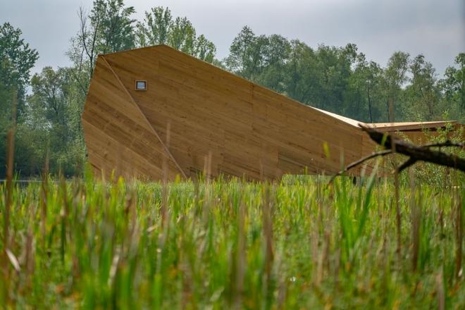 55Architekci, architektura drewniana, enklawa Przyrodnicza Bobrowisko