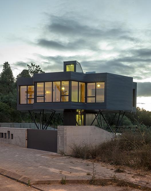 Casa Rotativa, Obrotowy Dom, Mies van der Rohe Award 2019, Pedro Bandeira, dom jednorodzinny, projekt domu