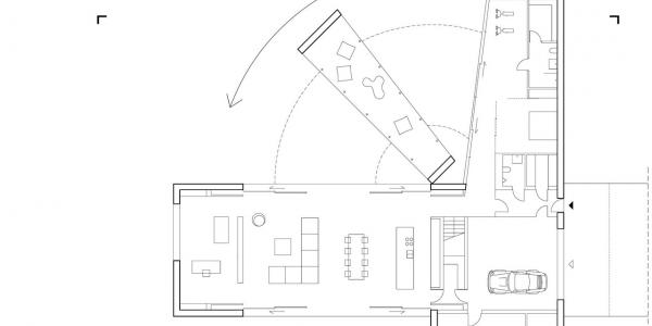Dom Kwadrantowy, Robert Konieczny, KWK Promes, dom jednorodzinny, nowoczesny dom, projekt domu, dobra architektura, realizacja architektoniczna