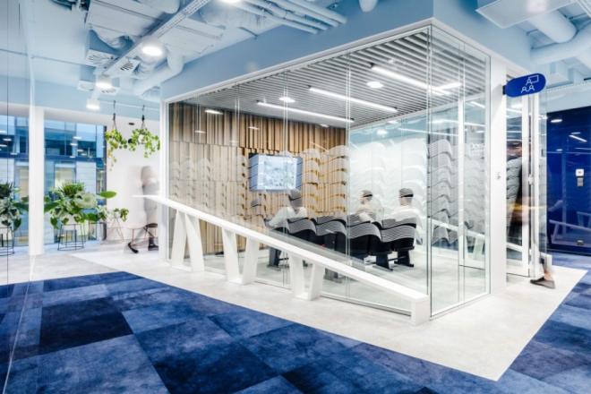 Workplace Solutions, bank nordea, wnętrze biura