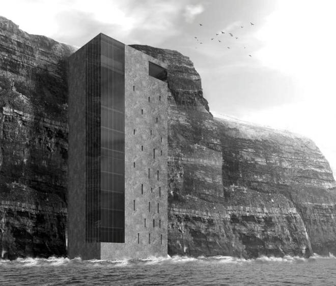 „Eluwium: Polis nurkowe, Zatoka Galway”, projektantka arch. Aleksandra Kozołub