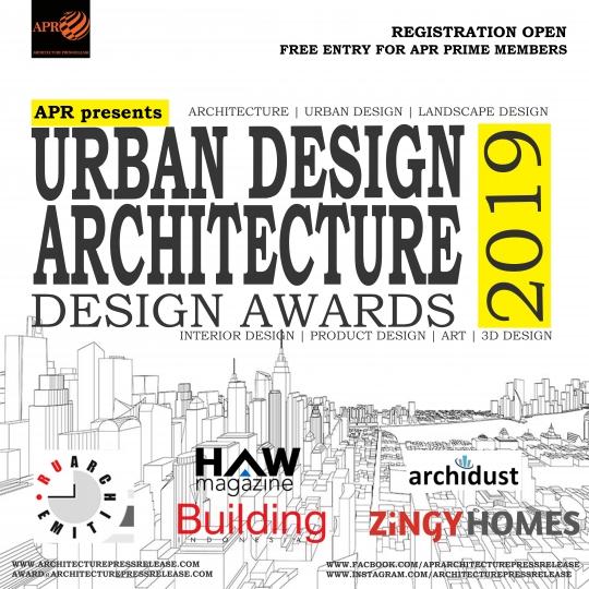 Urban Design & Architecture Design Awards 2019, APR Magazine, międzynarodowy konkurs architektoniczny