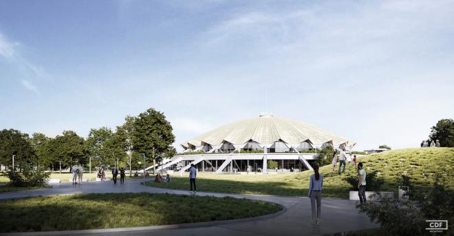 Projekt architektoniczny Hali Arena, CDF Architekci 