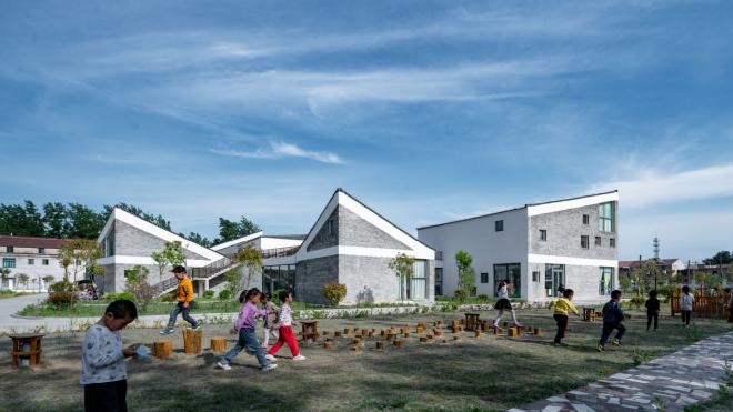 Jiangsu, projekt przedszkola, Kindergarten, projekt przedszkola