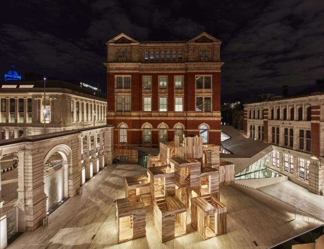 London Design Festival, MultiPly, drewniana architektura