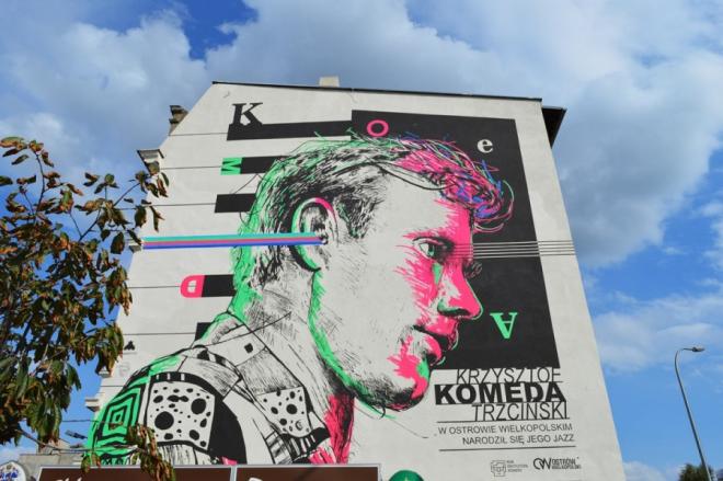 muchaDSGN, Konrad Moszyński, mural, projekt muralu