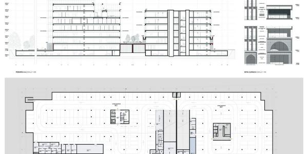 Projekt architektoniczny biurowca na Kasprzaka w Warszawie