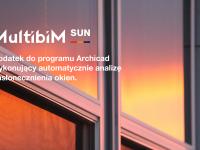 Multibim SUN dodatek do programu Archicad
