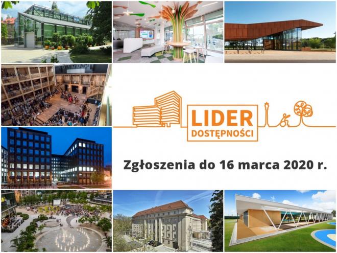 Konkurs architektoniczny i urbanistyczny Lider Dostępności 2020