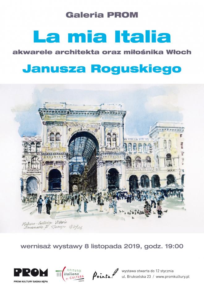 Wystawa architektury Janusza Roguskiego