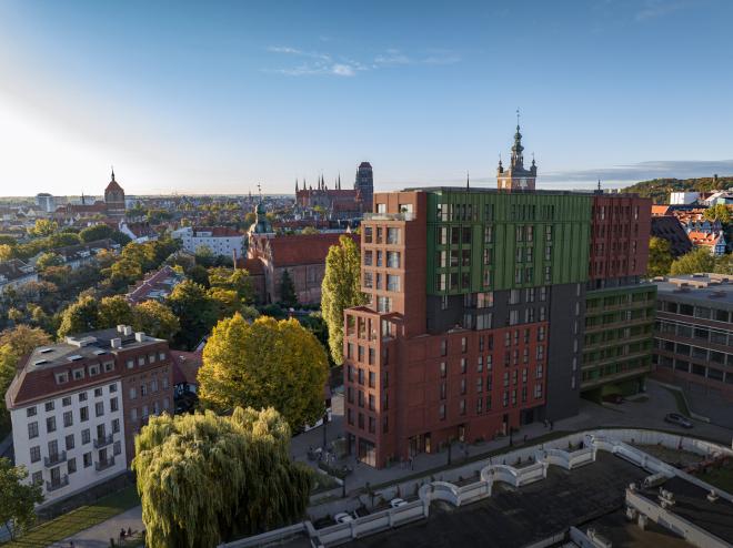 Apartamentowiec przy gdańskim Wodopoju