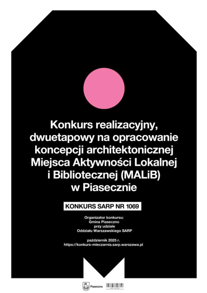 Konkurs na koncepcję Miejsca Aktywności Lokalnej i Bibliotecznej (MALiB) w Piasecznie
