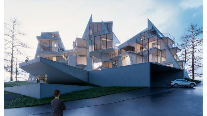 Wertykalna willa od Mado Architects