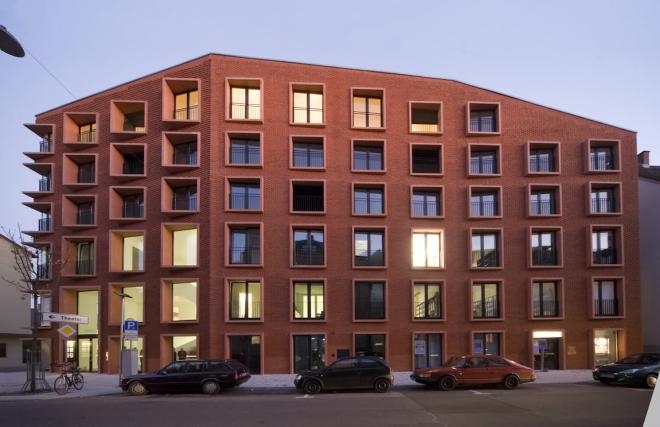 Fink + Jocher, budynek mieszkalny, forma architektoniczna