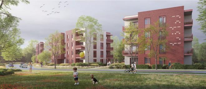 Wyniki konkursu architektonicznego TBS przy ulicy Piaskowej w Gliwicach