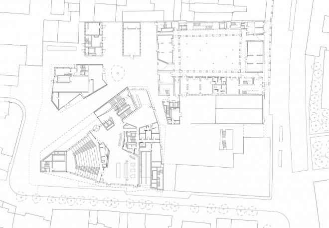 Sauerbruch Hutton, M9, projekt rewitalizacji, rewitalizacja obiektu, realizacja architektoniczna