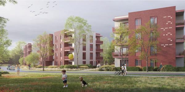 Wyniki konkursu architektonicznego TBS przy ulicy Piaskowej w Gliwicach