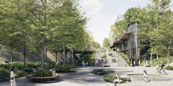 Zwycięski projekt biura RS Architektura Krajobrazu