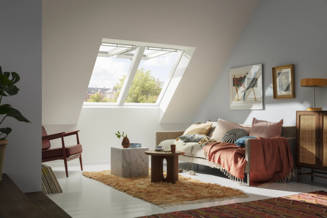 okna klapowo-obrotowe GNL i GNU Velux