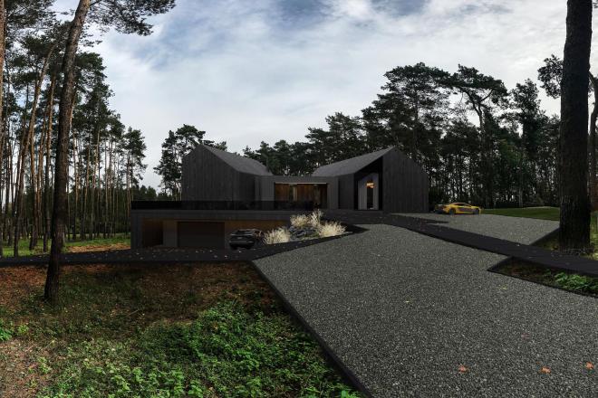 Projekt domu REFORM Architekt. RE: Redwood House 