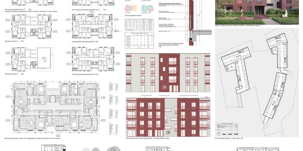 Wyniki konkursu architektonicznego TBS przy ulicy Piaskowej w Gliwicach