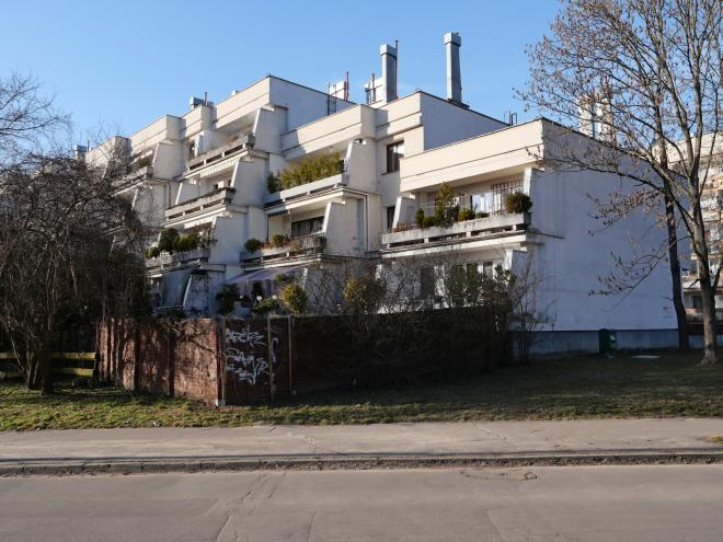 Tarasowiec na osiedlu Widok