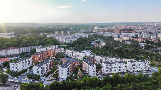 Projekt osiedla w Szczecinie