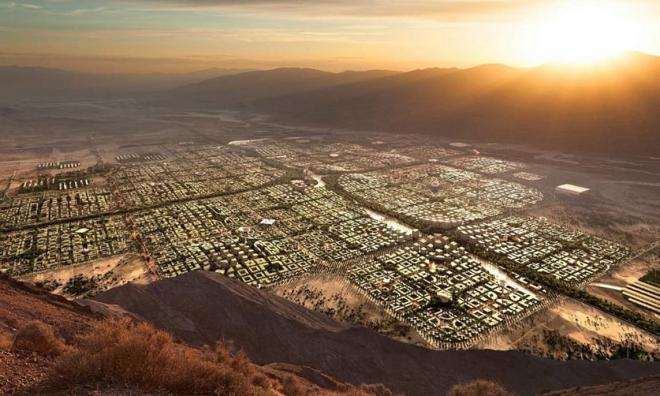 City of Telosa - miasto przyszłości w USA