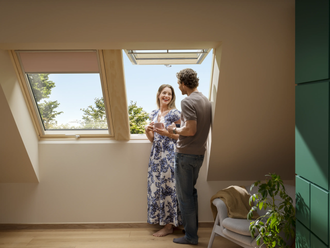 okna klapowo-obrotowe GNL i GNU Velux