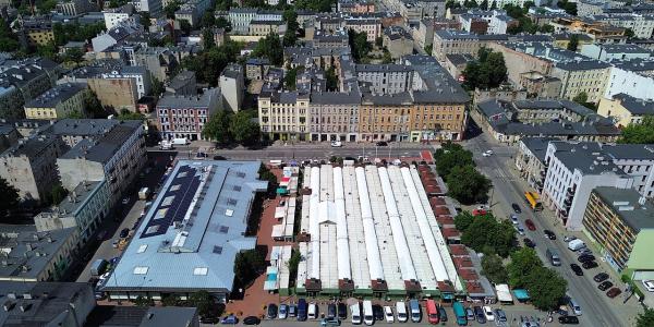 Zielony Rynek w Łodzi