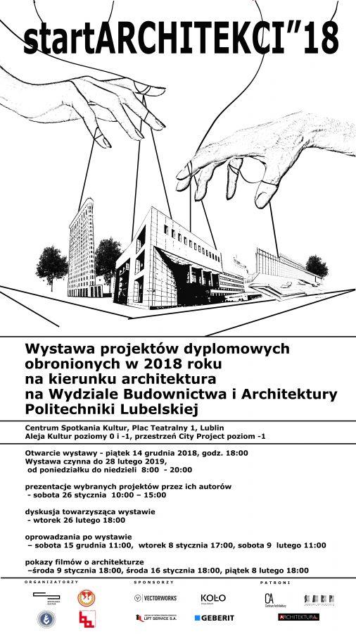 startARCHITEKCI’18 , wystawa w Lublinie