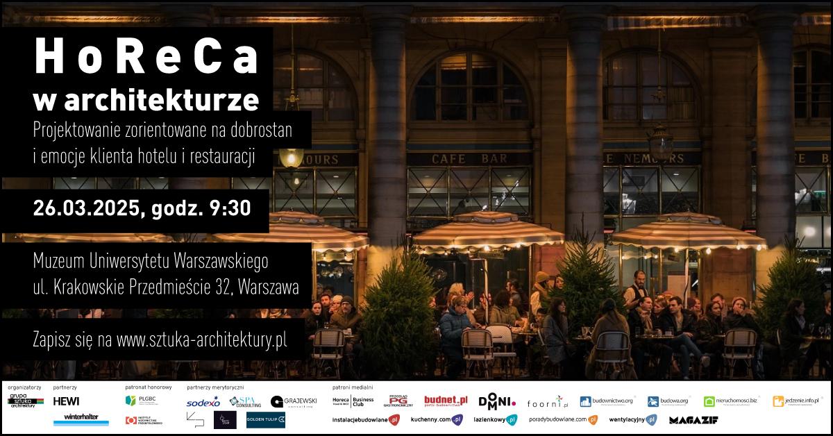 Konferencja HoReCa w architekturze