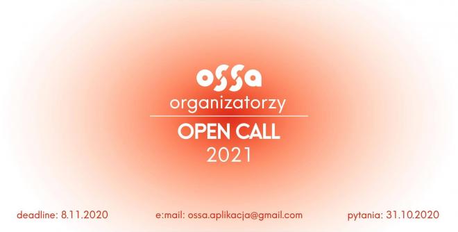 OSSA Organizatorzy - OPEN CALL 2021