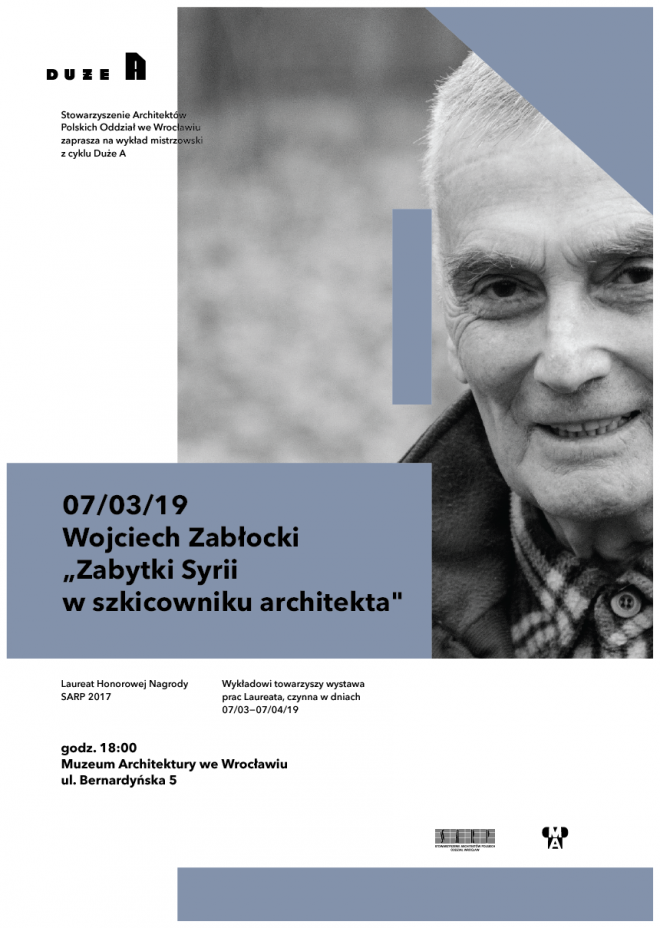 Muzeum Architektury we Wrocławiu, Wojciech Zabłocki, wykład architektoniczny