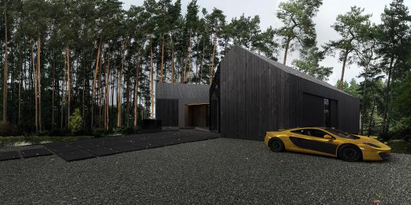 Projekt domu REFORM Architekt. RE: Redwood House