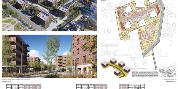 Wyniki konkursu architektonicznego TBS przy ulicy Piaskowej w Gliwicach