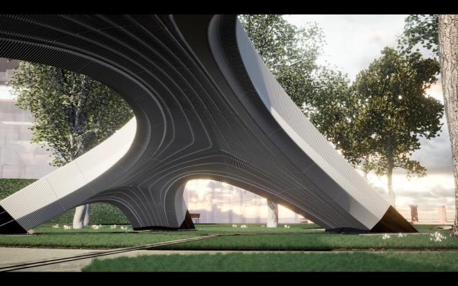 Eksperymentalny projekt Zaha Hadid Architects 