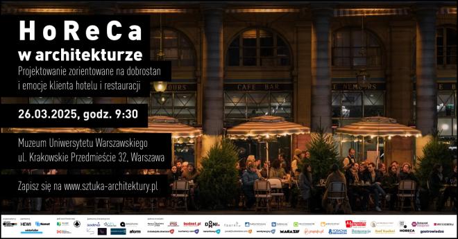 Horeca w architekturze. Konferencja dla architektów. 