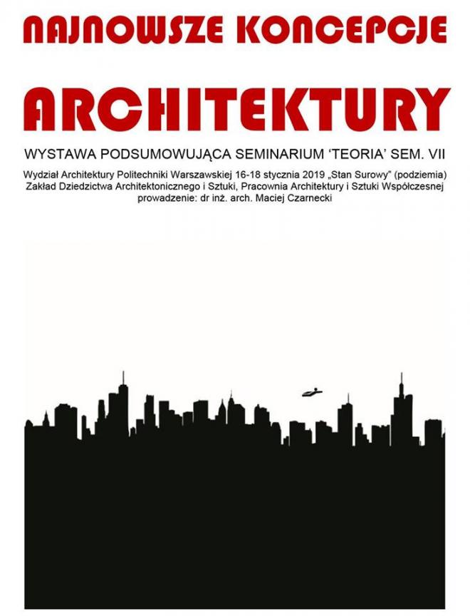 wystawa architektury, politechnika warszawska