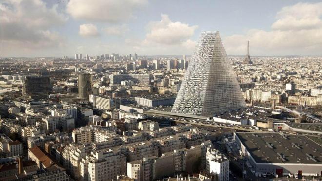 Projekt wieżowca The Tour Triangle w Paryżu