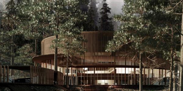 Projekt architektoniczny Opery Leśnej w Sopocie
