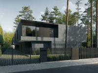 NERO HOUSES. Grafitowa rzeźba w sosnowym lesie Józefowa