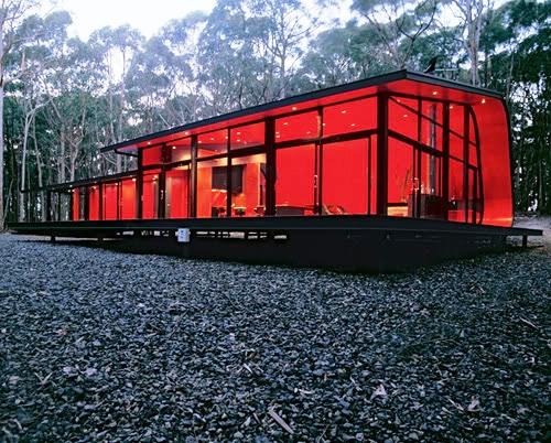 Wheatsheaf House – nowoczesny dom w środku lasu - Daylesford, Victoria, Australia