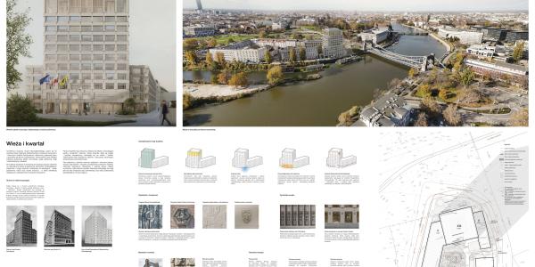 wyniki konkursu na siedzibę Urzędu Marszałkowskiego Województwa Dolnośląskiego - Projekt Praga