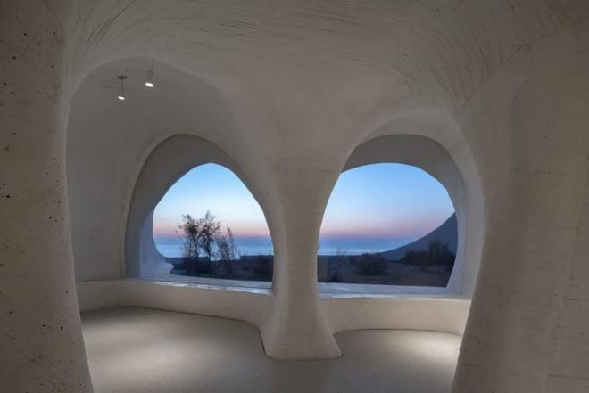 Open Architecture, Dune Museum, bryła architektoniczna, realizacja architektoniczna