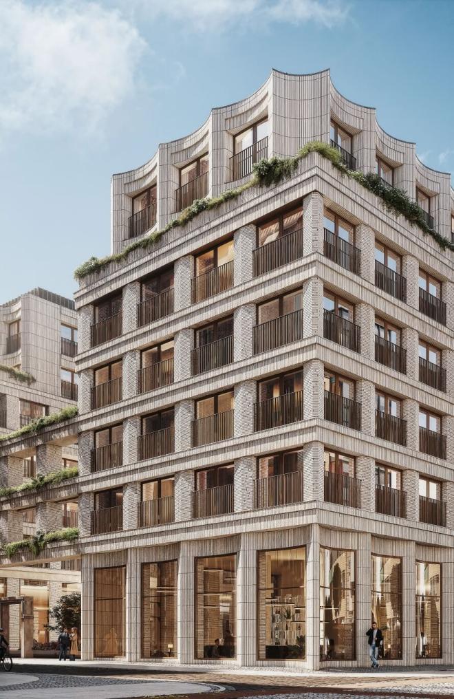 apartamentowiec w miejscu Solpolu