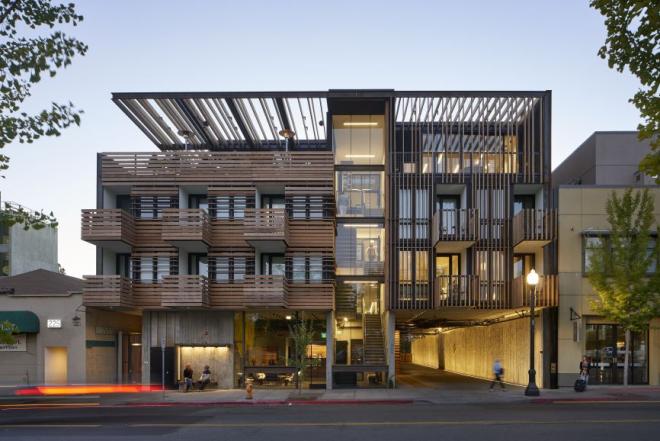 David Baker Architects, Harmon Guest House, projekt hotelu