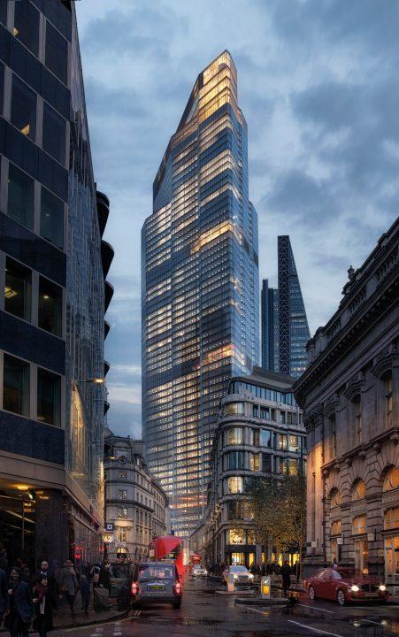 22 Bishopsgate, najwyższy budynek w Londynie od PLP Architecture 