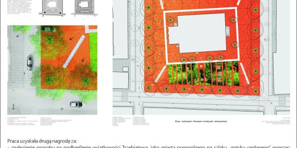 Wyniki konkursu architektonicznego na projekt zagospodarowania przestrzennego Rynku w Trzebiatowie