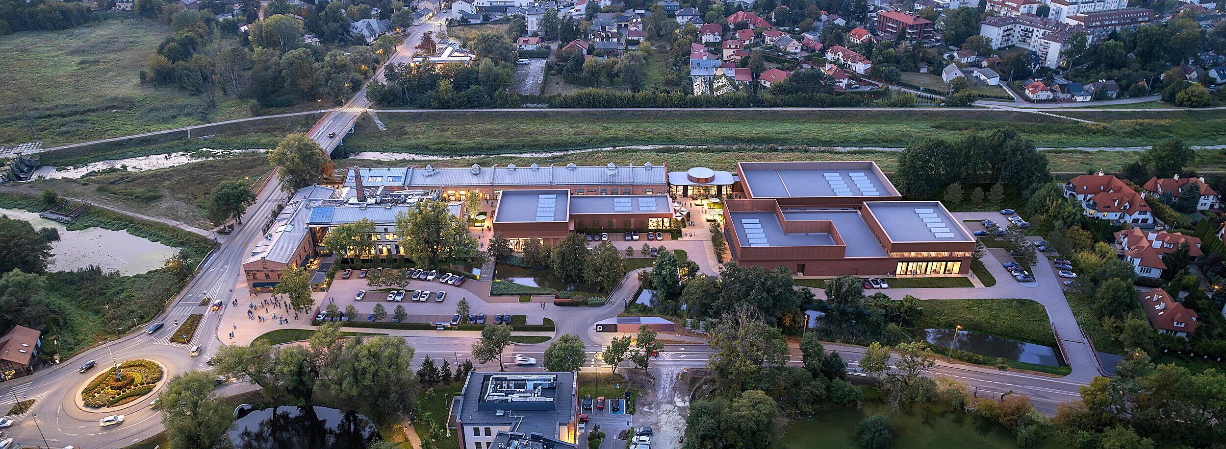 Reanimacja ikony. Nowe pawilony Starej Papierni w Konstancinie 